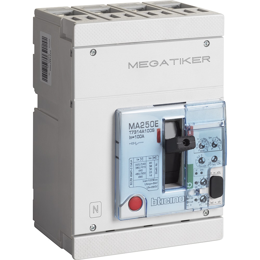 MEGA MA250E - ELETT SELET 4P 100A 3