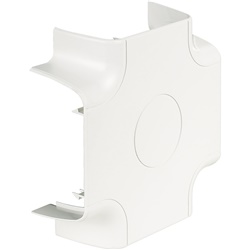 Copertura raccordo X 120x60 mm bianco protezione impianti elettrici durevole