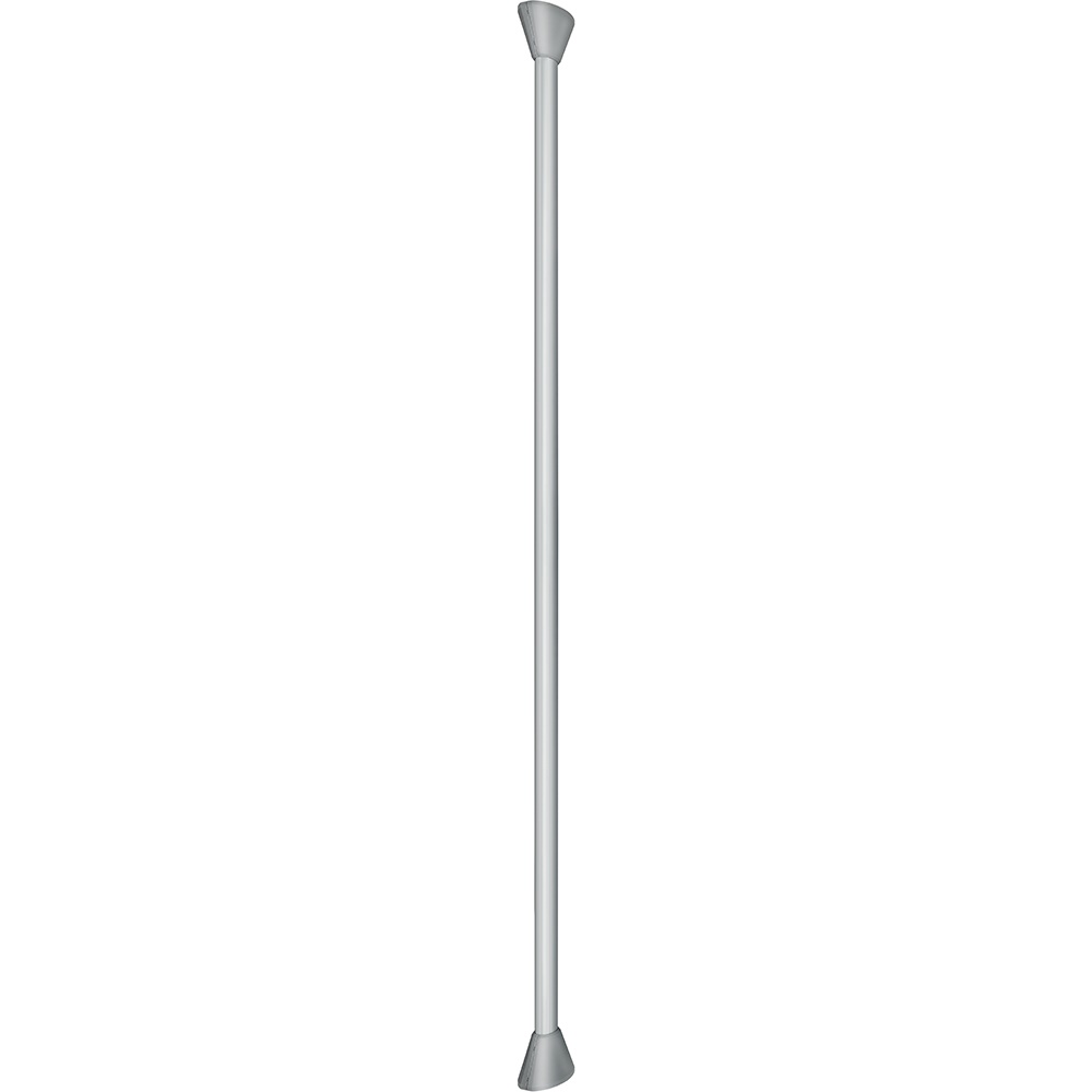 Colonna sottile Interlink 3,2 m altezza alluminio naturale per impianti elettrici compatti