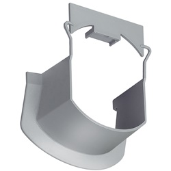 Derivazione soffitto colonna sottile Interlink materiale resistente grigio per impianti industriali e commerciali