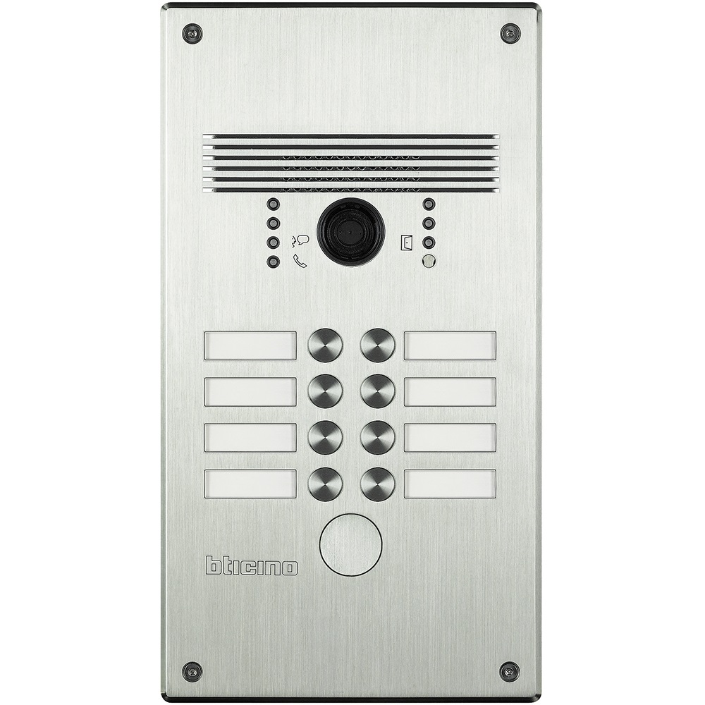 PULSANTIERA ANTIVANDALO 5-8 PB INOX