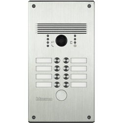 Pulsantiera antivandalo inox 8 pulsanti chiamata incasso controllo accessi residenziale commerciale