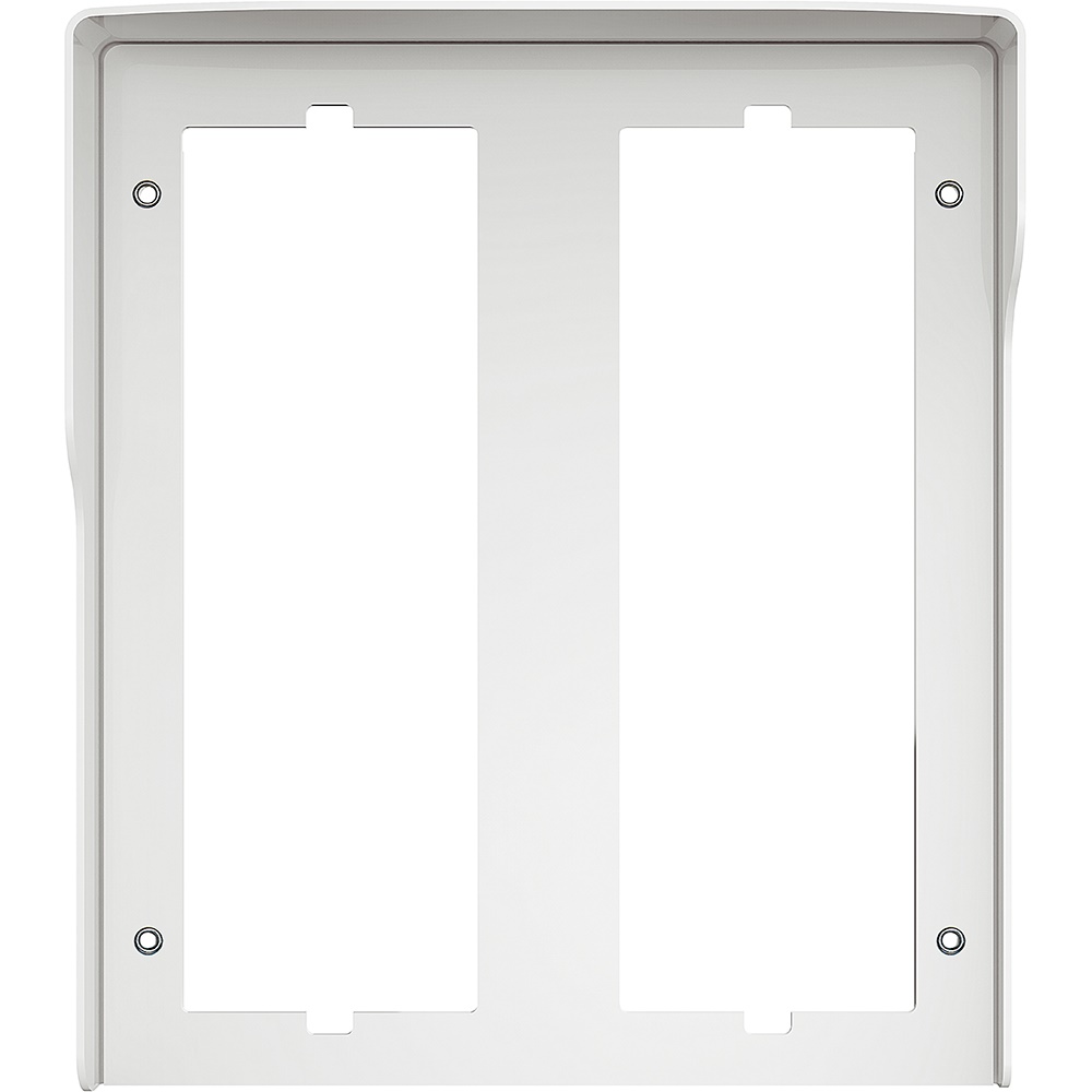 Tetto antipioggia 6 moduli Allwhite resistente per protezione installazioni esterne