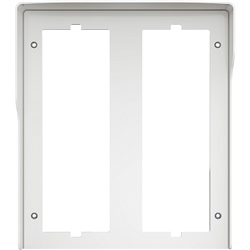 Tetto antipioggia 6 moduli Allwhite resistente per protezione installazioni esterne