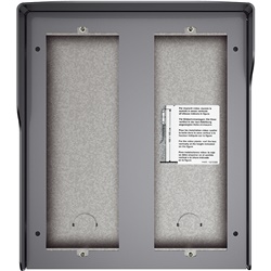 Scatola superficiale 6 moduli con tetto antipioggia finitura Allstreet per impianti elettrici a parete