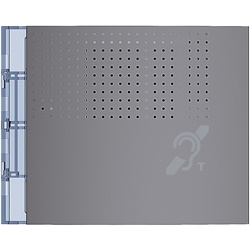 Frontale Teleloop Sintesi Vocale Montaggio Incasso per Impianti Audio Assistivi