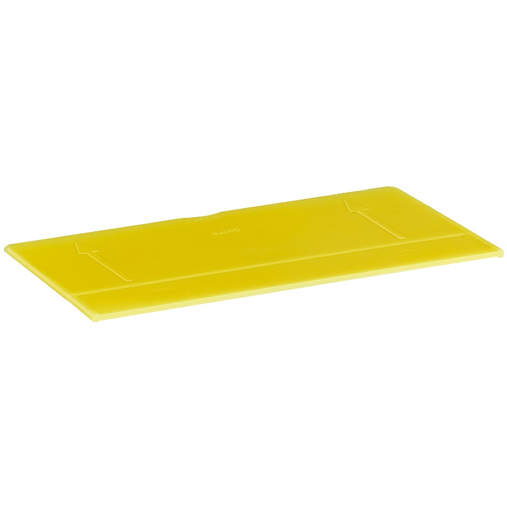 Separatore interno orizzontale giallo per scatole elettriche 506E organizzazione impianti