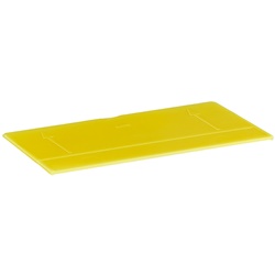 Separatore interno orizzontale giallo per scatole elettriche 506E organizzazione impianti
