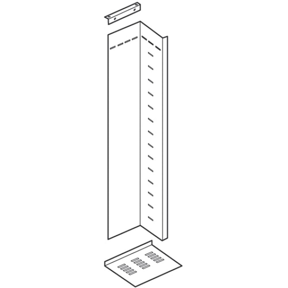 Kit separazione verticale ingresso uscita interruttori armadi HDX 200x600 mm