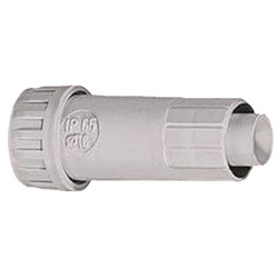 Raccordo scarico cassetta tubo 16x20 mm bianco per impianti elettrici interni