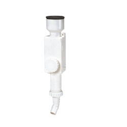 Sifone scarico condensa 1x46 bianco per impianti climatizzazione resistente facile installazione