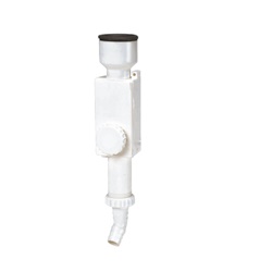 Sifone scarico condensa 1x46 bianco per impianti climatizzazione resistente facile installazione
