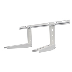 Staffa portante P560xH400xL960 mm capacità 300 kg per supporto elettrico robusto
