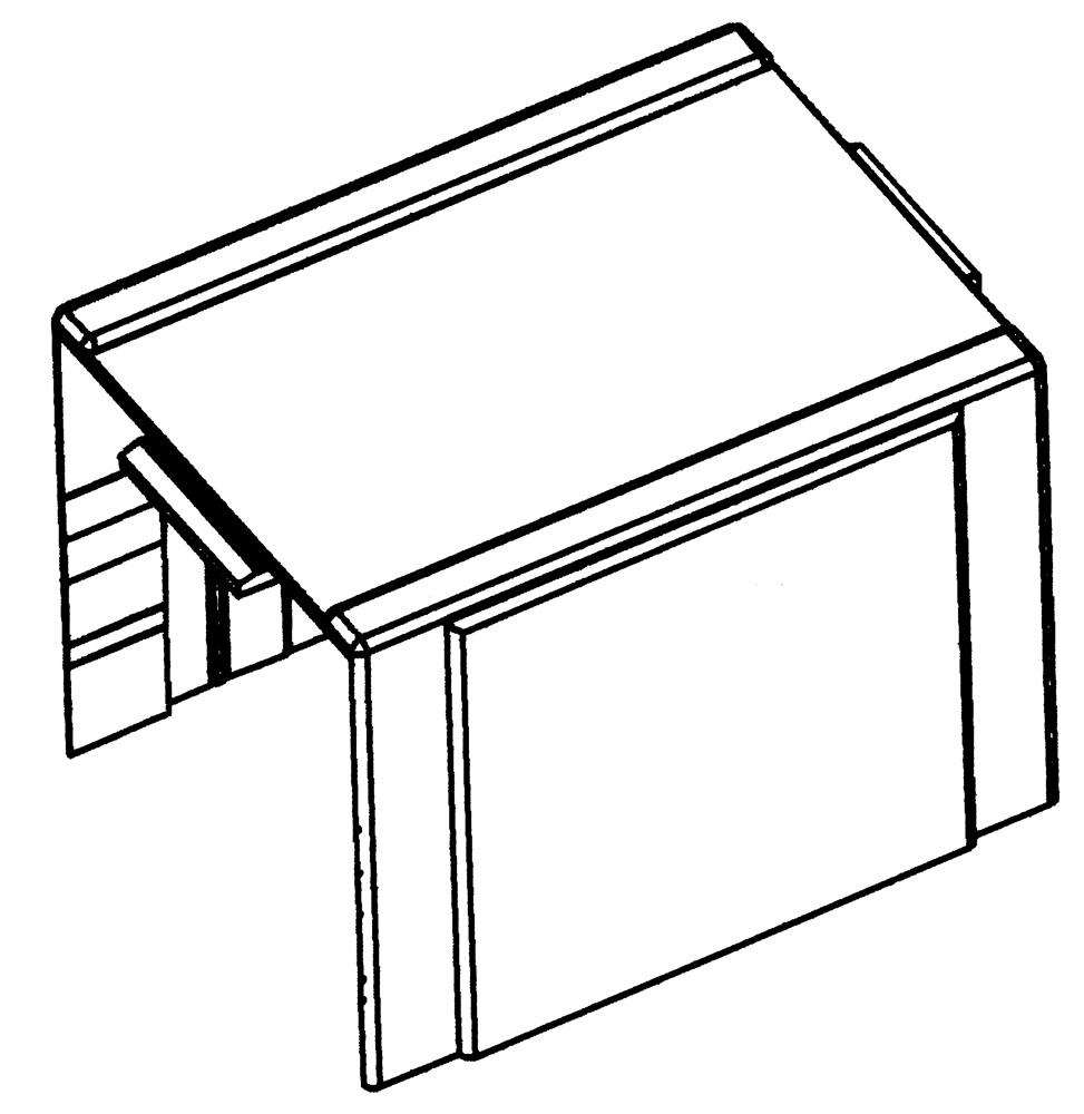 Giunto a T per canalina elettrica 80x60 mm colore bianco RAL 9010 per impianti civili e industriali