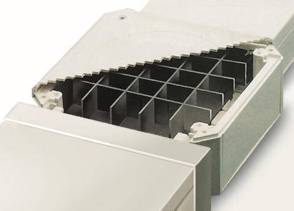 Adattatore LDSD LDC150x50 B9010 per sistemi distribuzione elettrica, compatto e resistente