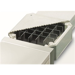 Adattatore LDSD LDC150x50 B9010 per sistemi distribuzione elettrica, compatto e resistente