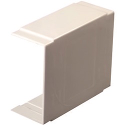 Giunto T isolante bianco 50x50 mm per canalizzazioni elettriche civili industriali
