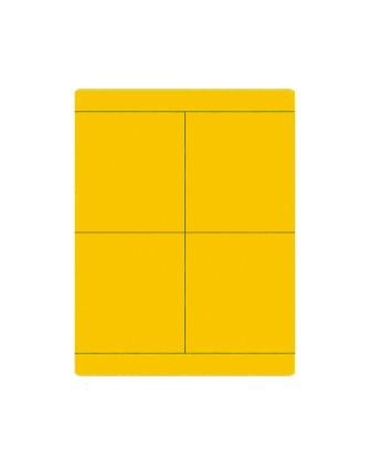 TA80100AY TAR.ADESIVA GIALLA 80X100