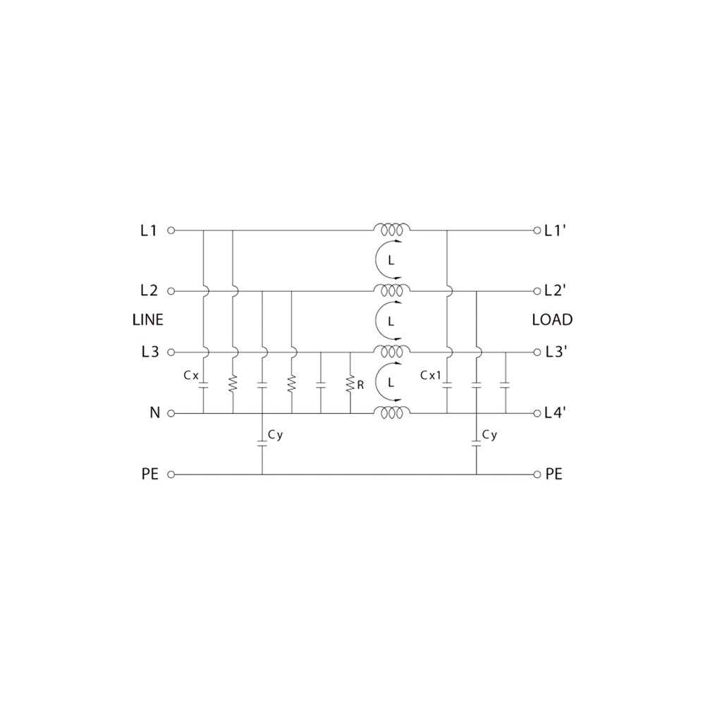 F36TYT8     FILTRO.EMI.TRIFASE+N..3