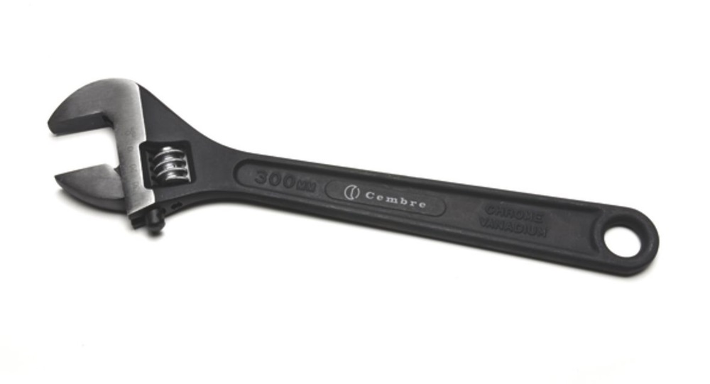Chiave regolabile rullino 300 mm acciaio fosfato manuale
