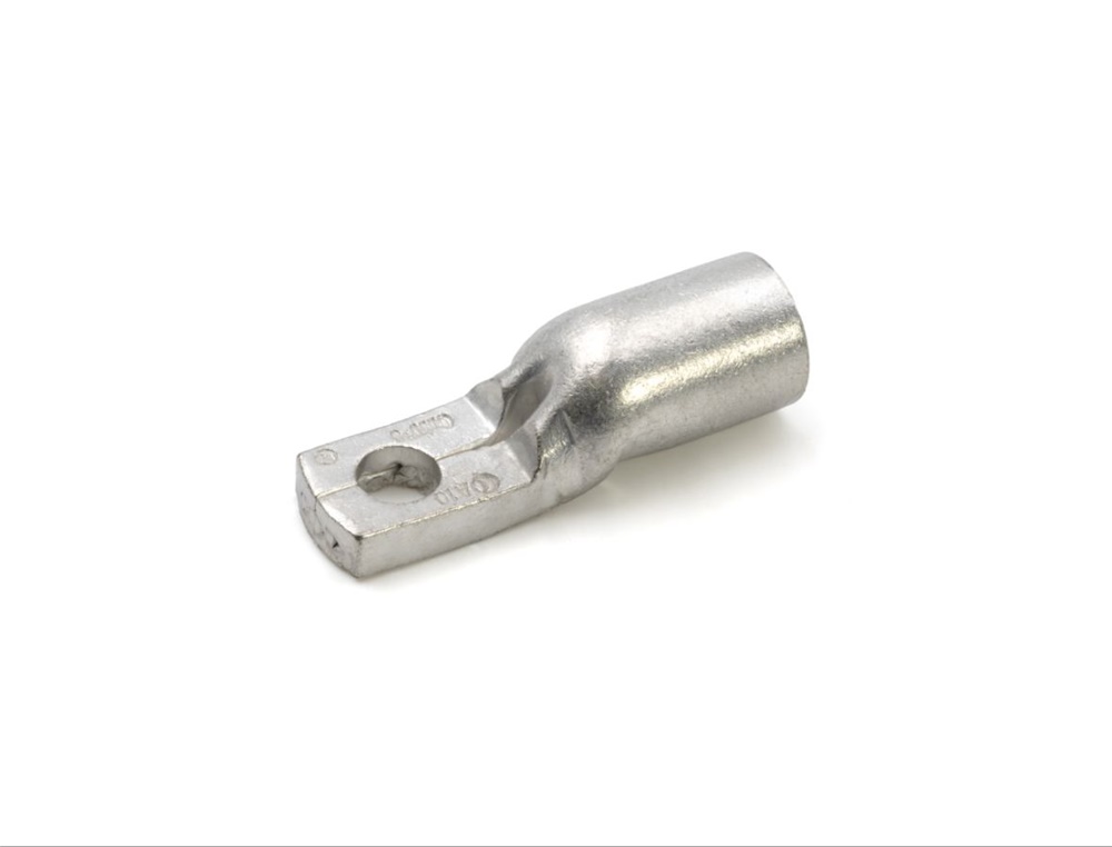 Capocorda anulare stagnato 50mmq vite M8 raccordo diritto