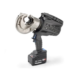 Crimpatrice oleodinamica a batteria 132kN testa a C aperta per connettori elettrici fino a 400 mm² uso professionale