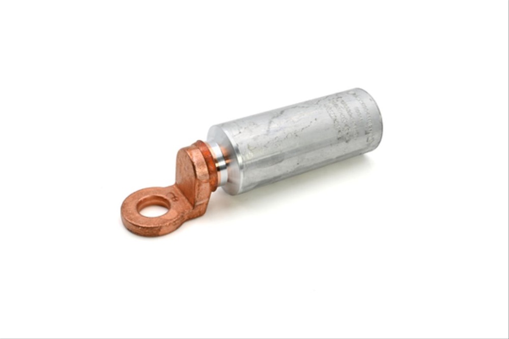 Capicorda bimetallico AL/CU 500mmq vite 16 per cavi alluminio media tensione