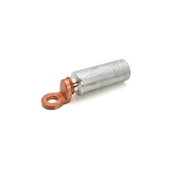 Capicorda bimetallico AL/CU 500mmq vite 16 per cavi alluminio media tensione