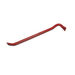Leva piegata per carpentieri acciaio C40 esagonale 250 mm uso carpenteria