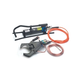 Tranciacavi oleodinamica isolata taglio max 95mm per cavi B.T./M.T. fino 60kV uso professionale