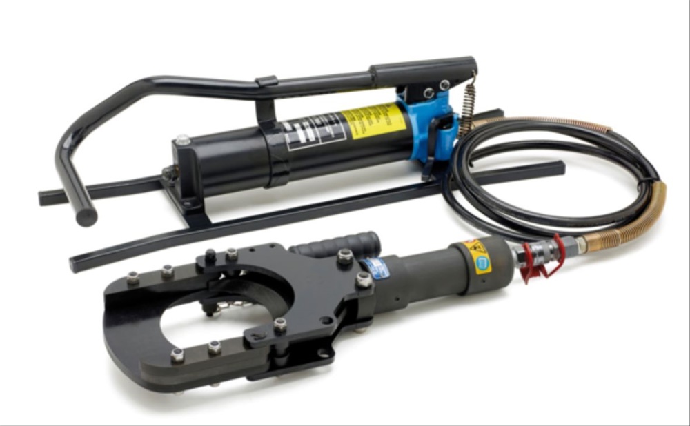 Pressa oleodinamica tranciacavi Ø max 120 mm per officina