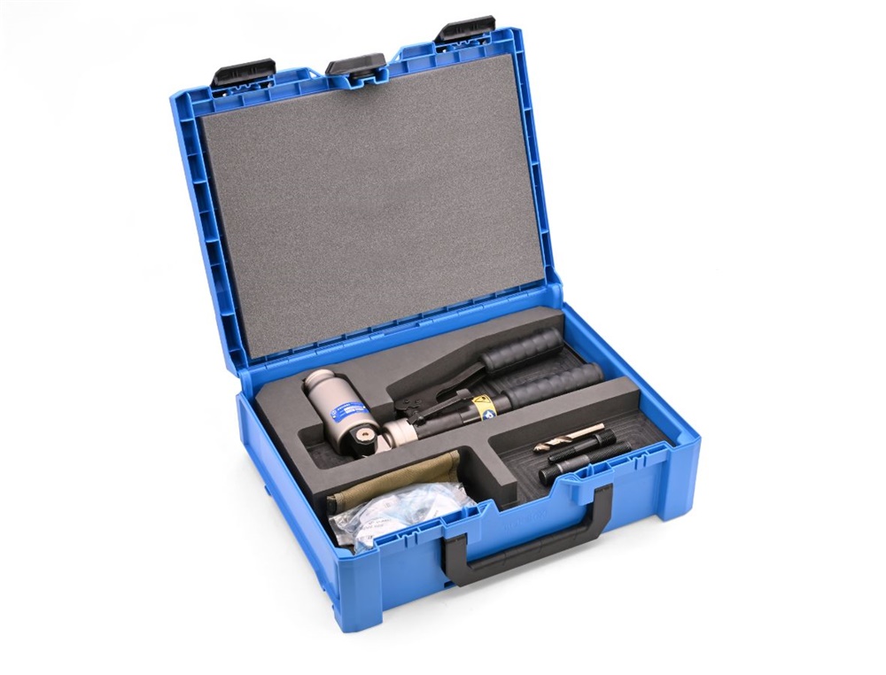 Utensile oleodinamico HT-FL75 foratura lamiere con kit accessori