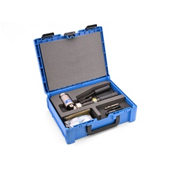 Utensile oleodinamico foralamiera HT-FL75 con kit forature tonde Pg11-Pg21 e valigetta trasporto