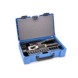Kit utensile oleodinamico HT51 50kN con 8 coppie matrici e valigetta trasporto