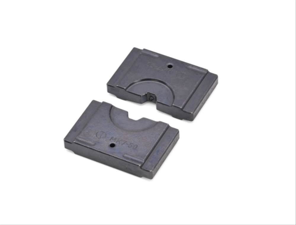 Coppia matrici esagonali 50kN DIN48083 per crimpatrice manuale