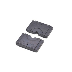 Coppia matrici esagonali 50kN DIN48 per crimpatrice capicorda professionale