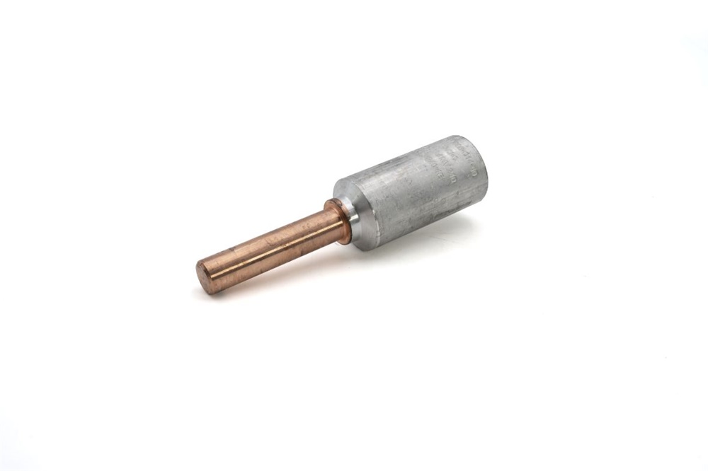 Capocorda bimetallico alluminio/rame 150mmq codolo 14mm per cavi alluminio media tensione