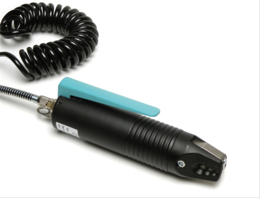 Utensile pneumatico crimpatura tubetti preisolati 0,25-2,5 mm² per armadietti controllo