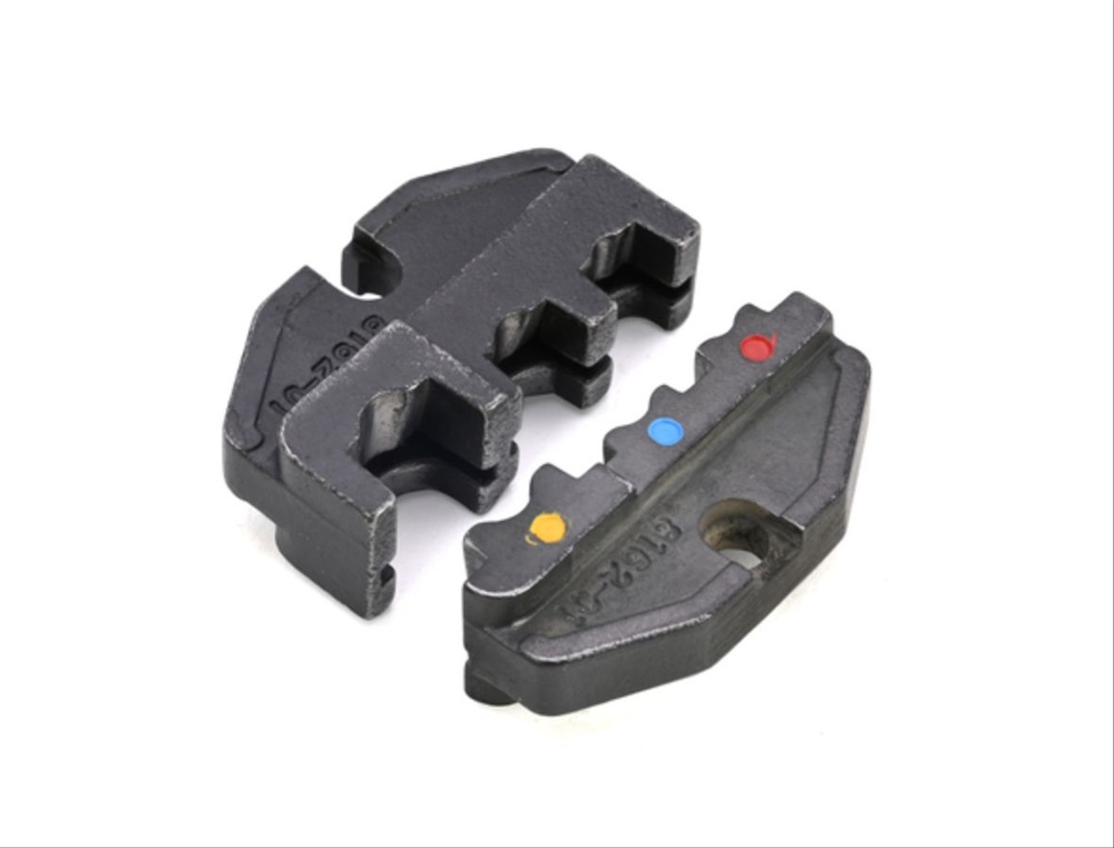 Coppia matrici crimpatrice PVC sez.0,25-6 mmq utensili manuali