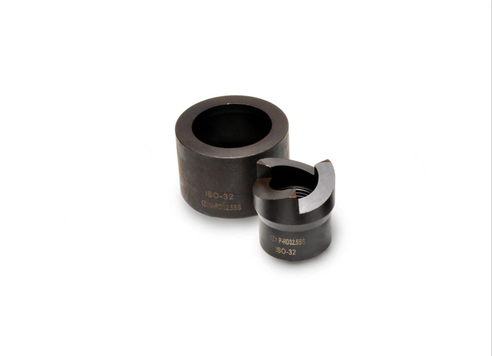 Kit punzone matrice foro tondo Ø32,5 mm utensile manuale