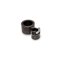 Kit punzone e matrice per foro tondo diametro 32,5 mm utensili foralamiera e foracanali