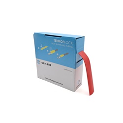 Guaine termorestringenti TBS 19mm rosso 5m isolamento elettrico industriale