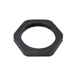 Controdado PA6.6 filettatura M40x1,5 nero per elettrico
