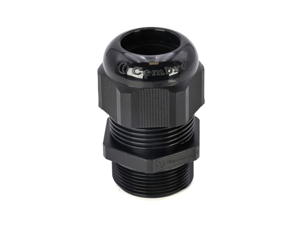 Pressacavo nylon PA6.6 IP68 filettatura M32x1,5 per installazioni elettriche