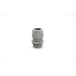 Pressacavo nylon PA6.6 IP68 filettatura PG36 grigio chiaro per installazioni elettriche