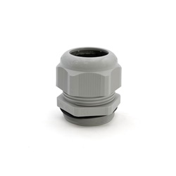 Pressacavo nylon PA6.6 ridotto IP68 M50x1,5 grigio per installazioni elettriche