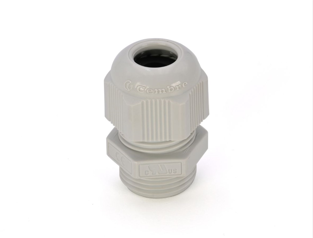 Pressacavo nylon PA6.6 ridotto IP68 PG11 grigio per installazioni elettriche