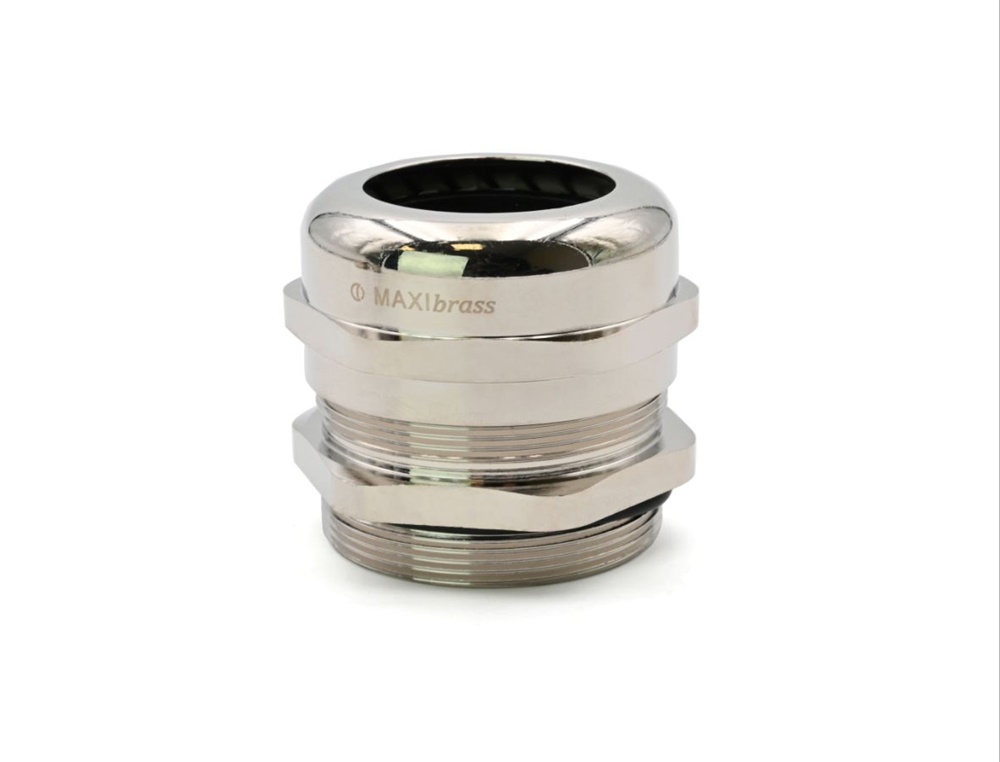Pressacavo Maxibrass ottone nichelato ridotto IP68 per installazioni elettriche
