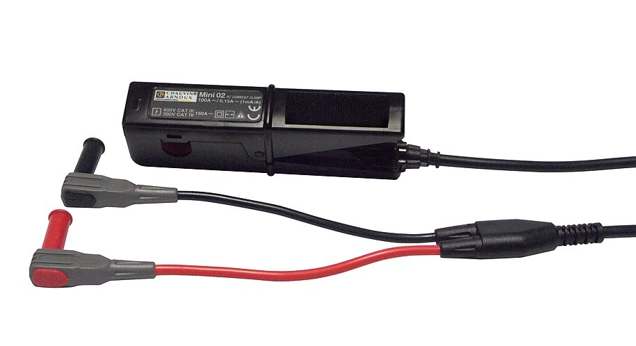 MINI02 PINZA AC, 50MA-100A1 PORT., USCITA A, CAVO