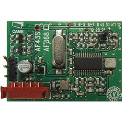 Scheda radiofrequenza 433,92 MHz ad innesto per installazioni rapide e affidabili
